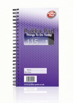 image of Pukka Pads Wirebound Things To Do Today Book - 5 Pack