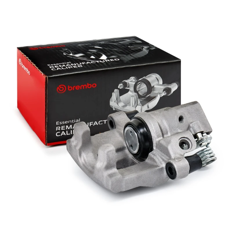 Image of BREMBO F 24 114 Brake caliper ESSENTIAL LINE Rear Axle Left Aluminium Brake Caliper (78)