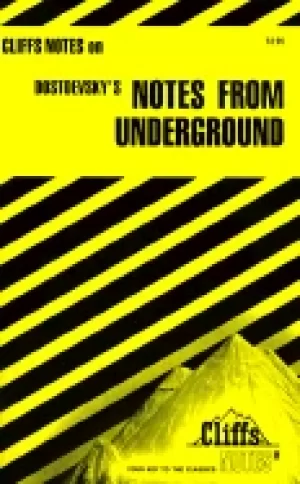 Image of cliffsnotes on dostoevskys notes from underground