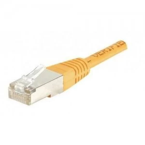 Patch Cord RJ45 CAT.5e F/UTP Orange - 0.50 M Full Copper