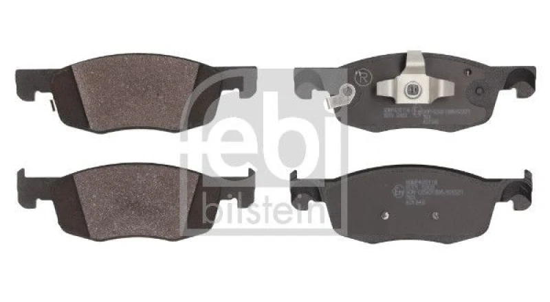 Image of Brake pad set FEBI BILSTEIN 183658