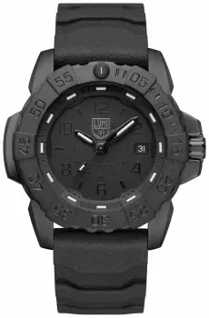 image of Luminox XS.3251.BO.CB Mens Sea Black Dial Black Strap Watch