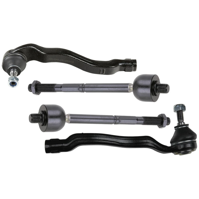 Image of RIDEX 284R0489 Tie Rod Front Axle Rod Assembly (284)