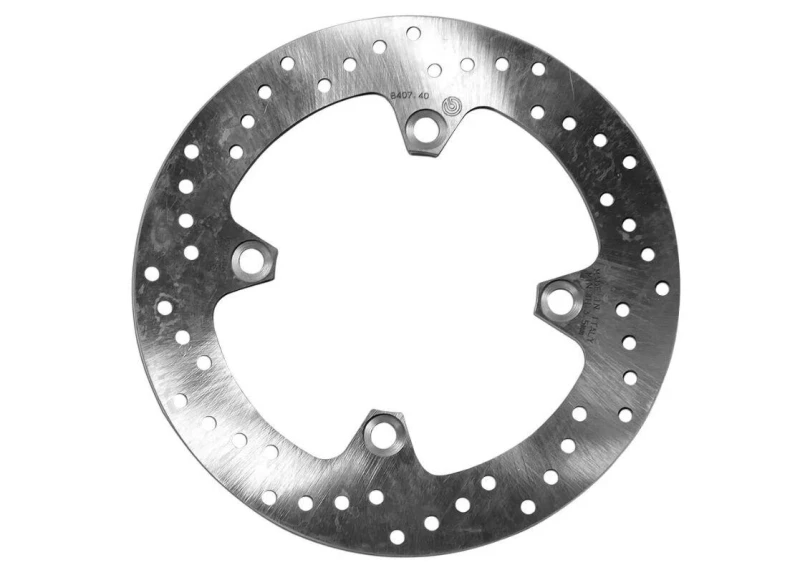 Image of 68B40740 - Brembo Oro Prime Line Fixed Brake Disc For Honda CBR 125 R 2011-2016 Rear Silver/Stainless Steel 68B40740