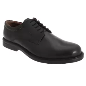Image of Scimitar Mens Plain Gibson Padded Shoes (9 UK) (Black)