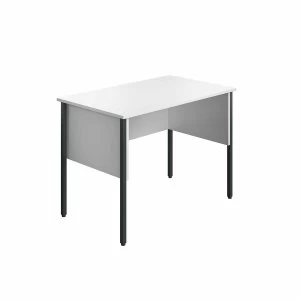 image of TC Office Eco Midi Homework Desk 100cm, White