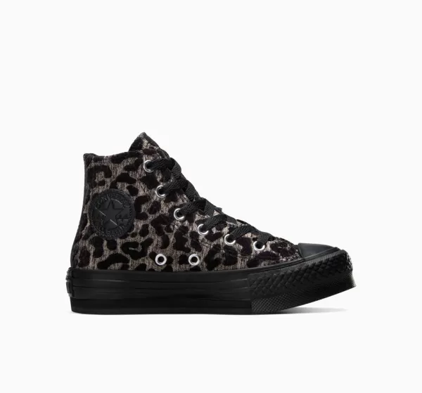Image of Converse Kids Eva Lift Trainers - Black