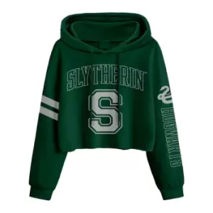 Image of Harry Potter - College Style Slytherin (SuperHeroes Inc. Cropped Pullover) Ex Large