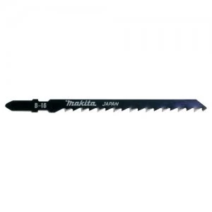 Image of Makita B 16 Wood Cutting Jigsaw Blades Pack of 5
