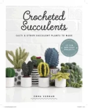 Image of crocheted succulents