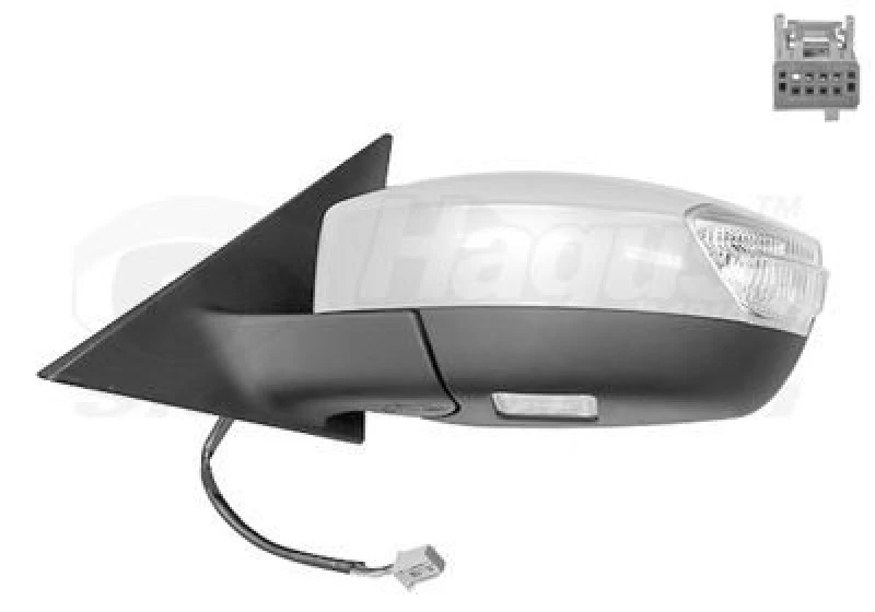 Image of VAN WEZEL Wing mirror VAN WEZEL 1869817