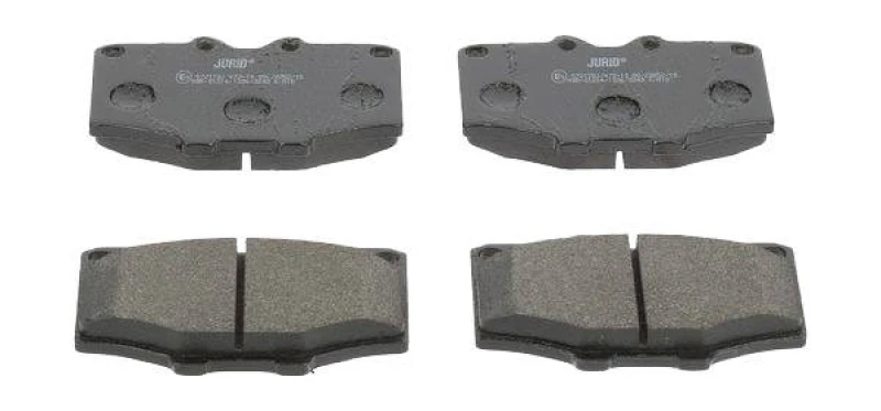 Image of JURID 572178J Brake pad set not prepared for wear warning indicator, without accessories Brake Pad Set,disc brake (402)