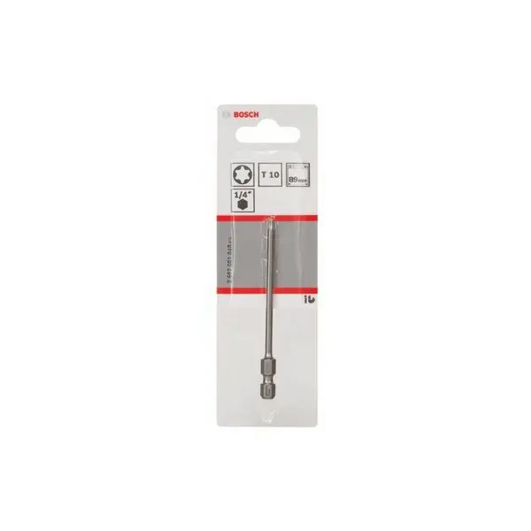Image of Bosch Extra Hard Torx Screwdriver Bit 2607001648 Type: T10