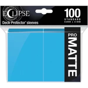 Image of Ultra Pro Eclipse Matte Sky Blue Standard Sleeves (100 Sleeves)