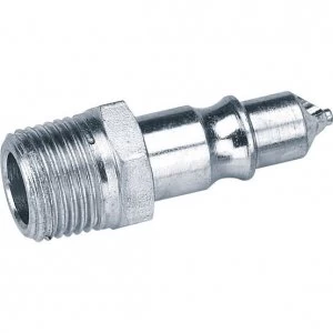 Image of Draper PCL M100 Air Line Connectors Male Thread 1/2" Bsp Pack of 2
