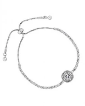Image of Jon Richard Crystal Halo Toggle Bracelet