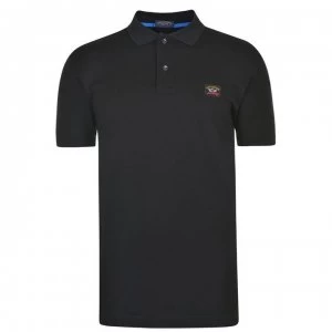 PAUL AND SHARK Short Sleeved Polo Shirt - Black