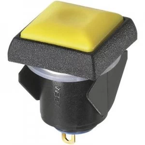 image of APEM IQC1S412 Pushbutton switch 24 Vdc 0.1 A 1 x OffOn latch