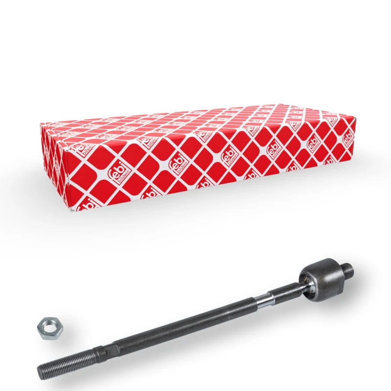 Image of FEBI BILSTEIN 41313 Inner Tie Rod Front axle both sides, with counter nut Inner Tie Rod (51)