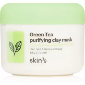 image of Skin79 Green Tea Deep Cleansing Scrub Mask With Clay 100ml