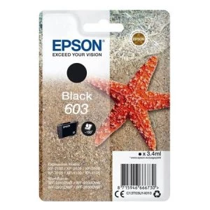 Image of Epson Starfish 603 Black Ink Cartridge