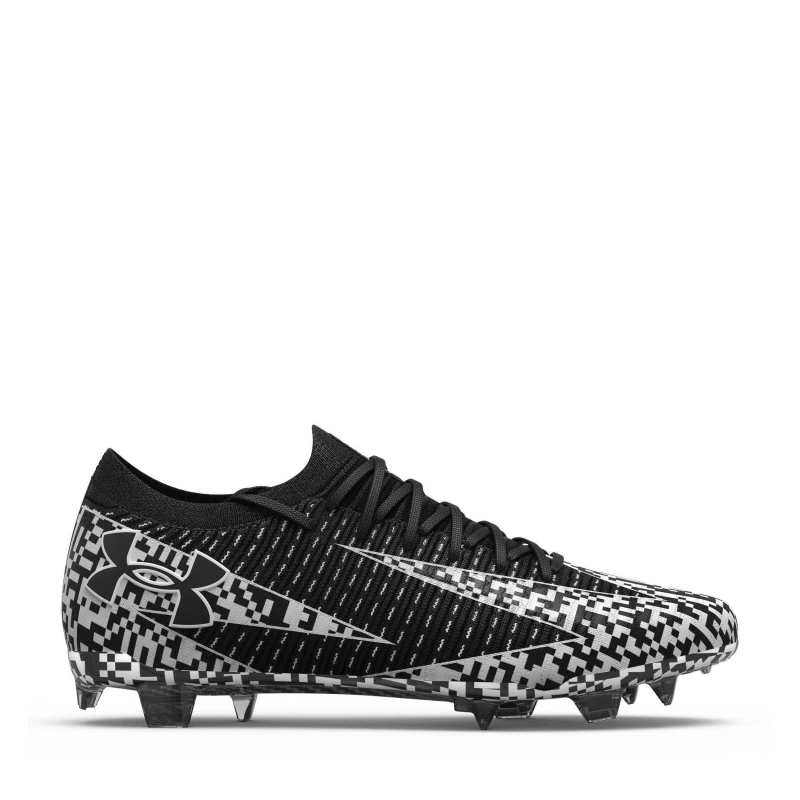 Image of Under Armour Shadow Elite 3 Firm Ground Football Boots Black/White male 9 (44)