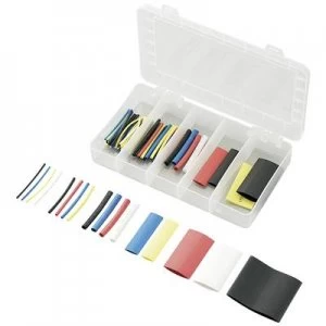 image of TRU COMPONENTS 1566617 Heatshrink set Shrinkage:2:1 119 Parts