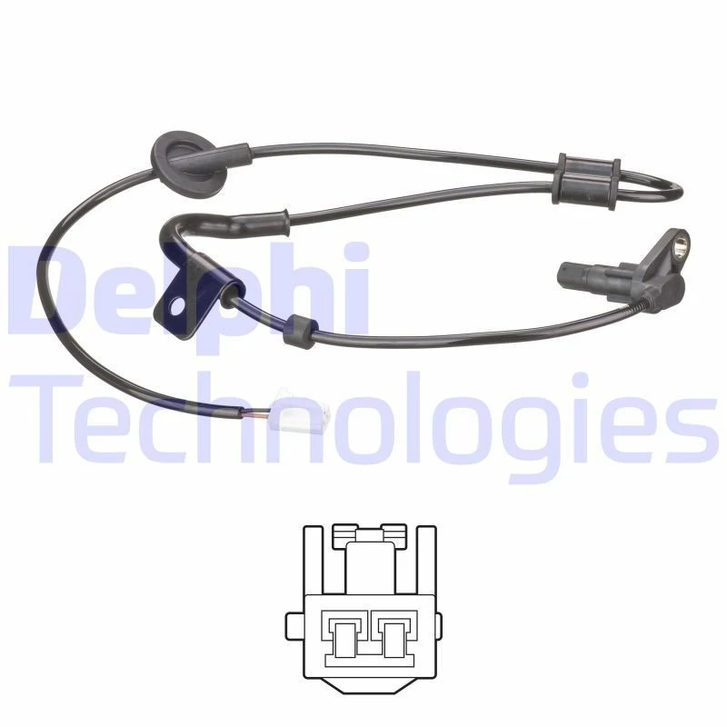 Image of DELPHI ABS sensor DELPHI SS20529