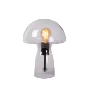 image of Lucide Fungo Table Lamp - Smoked Grey