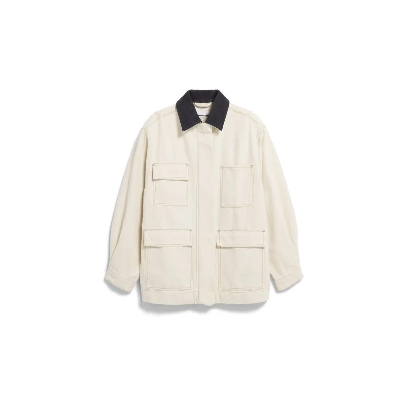 Image of ARMEDANGELS Womens jacket Armedangels Workwear Beige Female M