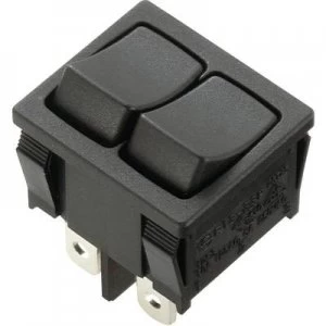 Image of SCI Toggle switch R13 33PAA 02 250 V AC 6 A 2 x OffOn latch