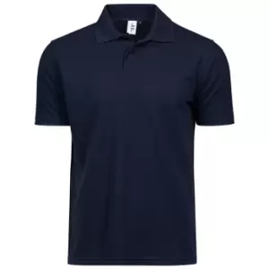 Image of Tee Jays Mens Power Pique Organic Polo Shirt (XS) (Navy)