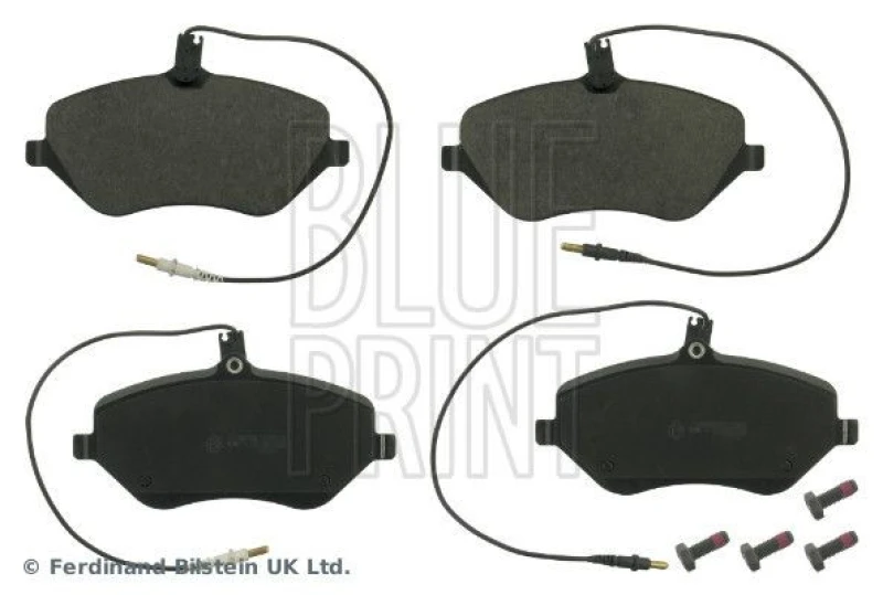 Image of Blue PRINT Brake pad set Blue PRINT ADP154243