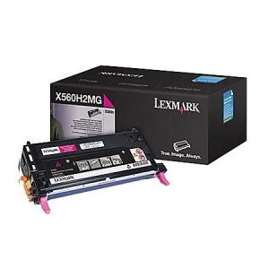 image of Lexmark X560H2MG Magenta Laser Toner Ink Cartridge