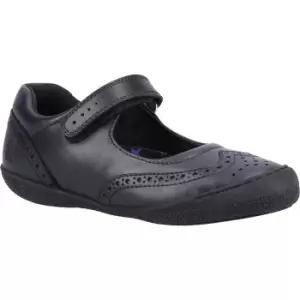 Image of Hush Puppies Girls Rina Non Patent Infant School Shoes UK Size 9 (EU 26.5)