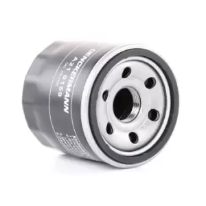 Image of DENCKERMANN Oil filter FORD,RENAULT,HYUNDAI A210159 PF1237,PF57,T59 Engine oil filter X118,X165,X4013E,X4063E,X597,15400PFB004,15400PFB014,15400PJ7005