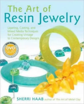 Image of The Art of Resin Jewelry DVD Edition by Sherri Haab Paperback