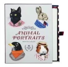 Image of Berkley Bestiary Animal Portrait Greeting Card Assortment