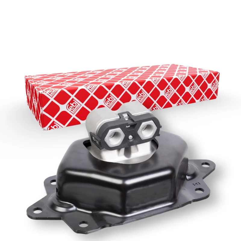 Image of FEBI BILSTEIN 105855 Engine mount Right, Rubber-Metal Mount Engine Mounting (247)