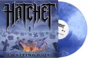 image of Hatchet Awaiting evil LP coloured