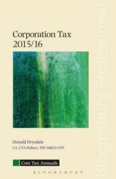 Image of Corporation Tax 2015/16 by Donald Drysdale Paperback