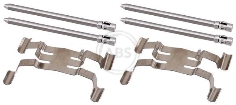 Image of A.B.S. Brake pad fitting kit A.B.S. 2023Q