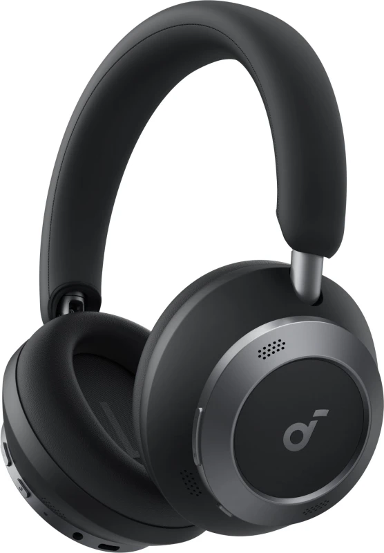 Image of Anker Soundcore Space One Pro Headset Wireless Head-band Calls/Music Bluetooth Black A3062G11