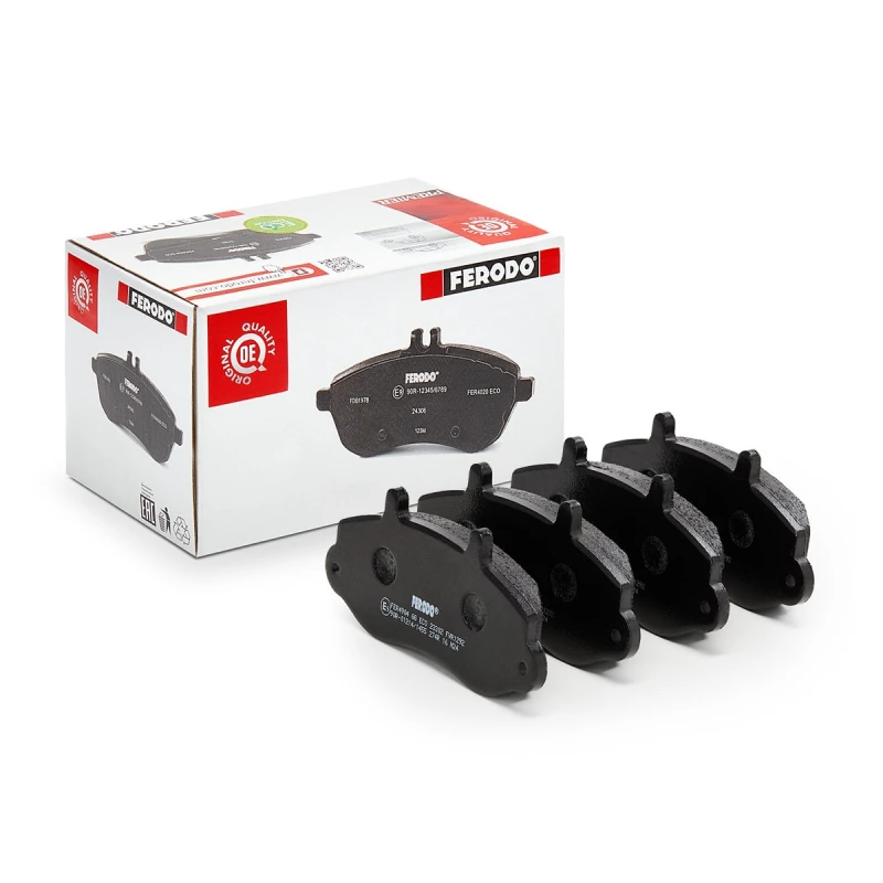 Image of FERODO Brake pad set FERODO FVR1292