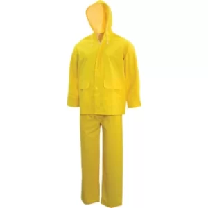 image of 2 Piece Rainsuit, Yellow (2XL)