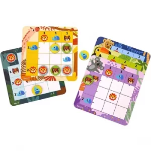 Image of Wooden Forest Sudoku Activity Toy