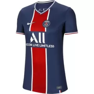 Image of Nike Paris Saint Germain Home Shirt 2020 2021 Ladies - Blue