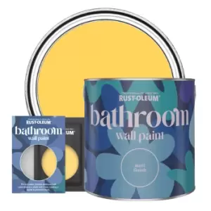 Image of Rust-Oleum Bathroom Wall & Ceiling Paint - LEMON JELLY - 2.5L