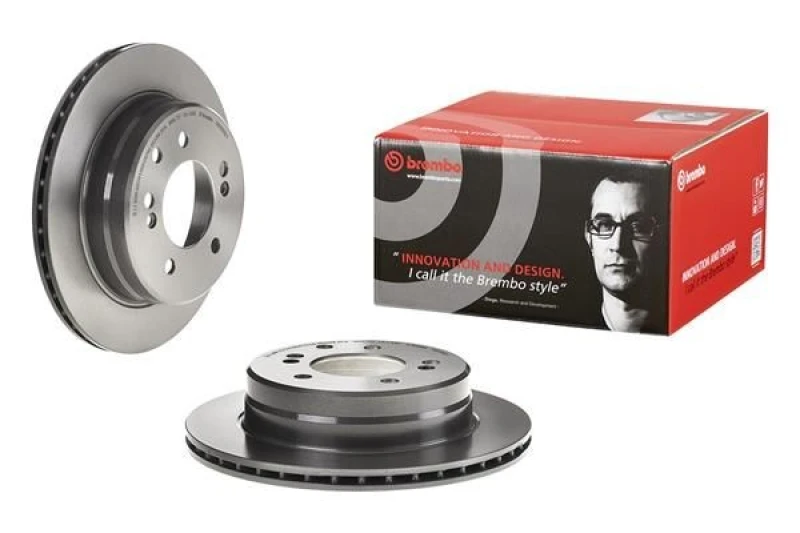 Image of BREMBO Brake disc BREMBO 09.D569.21