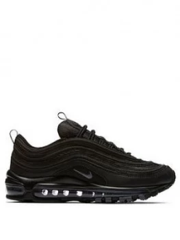 image of Nike Air Max 97 - Black/Grey, Size 3.5, Women